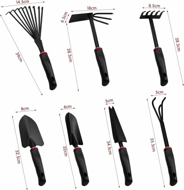 Ergonomische Gartenschaufeln und -rechen – Bild 2