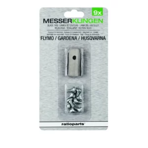 Ratioparts Ersatzmesser und Schraube für Gardena und Greenworks Mähroboter
