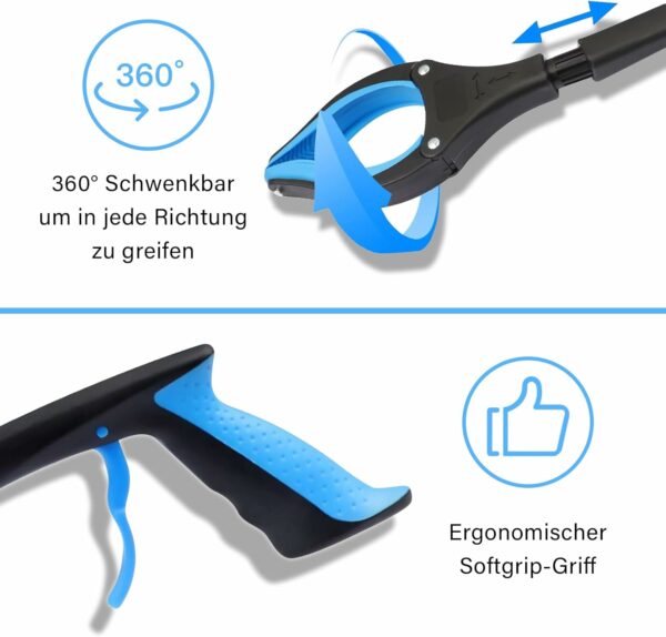 Zange zum Sammeln von Abfall – Bild 2