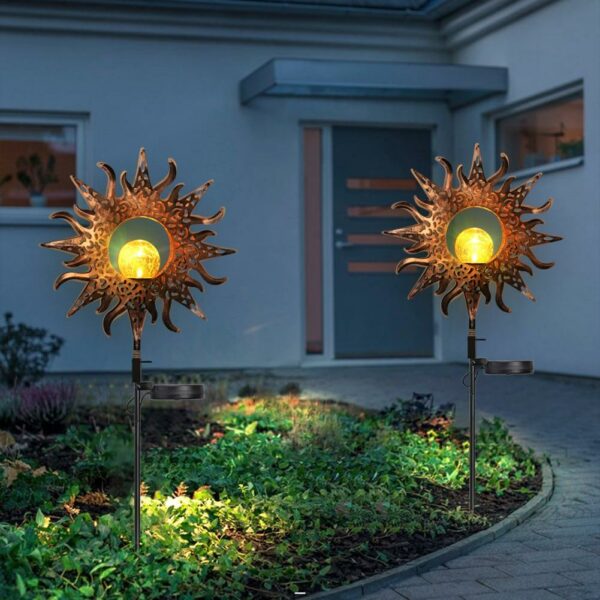 Solar-Gartenlampe – Bild 2