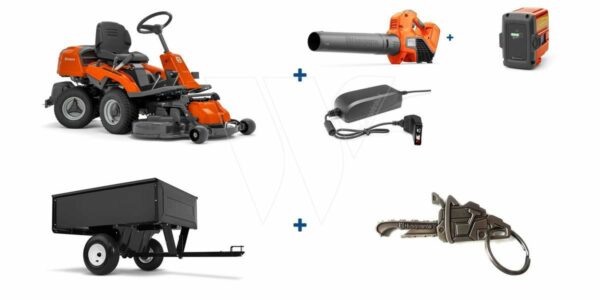 Husqvarna Rider 214C Aufsitzmäher inklusive 94cm Mähdeck Acite Angebot-Super Angebot - Image 2