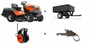 HUSQVARNA TC138L RASENTRAKTOR ANGEBOT Modell 2023