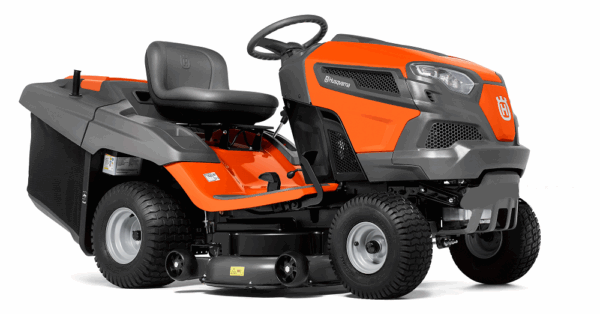 HUSQVARNA TC 242 T mit Schneeschild 120Plus & Gartentraktoren Anhänger 275