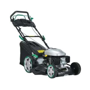 Benzin Rasenmäher – 3PS | 46cm Schnittbreite | 60L Fangkorb | Antrieb | E-START
