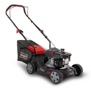 Scheppach MP132-40 Benzin-Rasenmäher – 3,4 PS | 40cm Schnittbreite | 3-fach Verstellung | 35L Korb