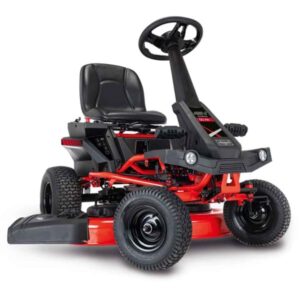 Akku-Aufsitzrasenmäher MR760-E Scheppach – 76cm Schnittbreite | 48V 50Ah | mit LED Licht & Tempomat