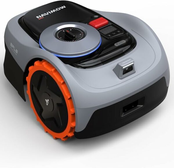 Navimow i105E Mähroboter ohne Begrenzungskabel 500 m², RTK+Vision Rasenmäher Roboter, KI Automatische Kartierung, Virtuelle Begrenzung, Mehrzonen-Management