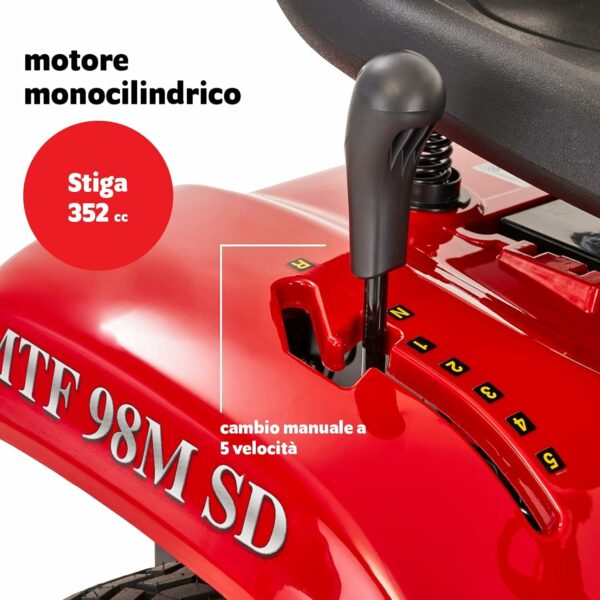 Mountfield Benzin Rasentraktor MTF 98 M SD - Image 3