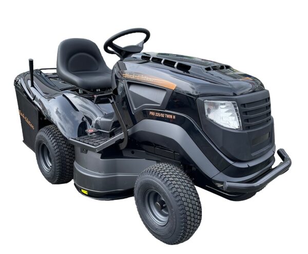 Black Edition Rasentraktor Pro 225/92 Twin H mit Kehrmaschine - Image 3