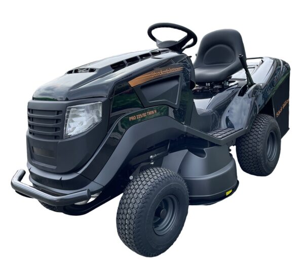 Black Edition Rasentraktor Pro 225/92 Twin H mit Kehrmaschine - Image 4