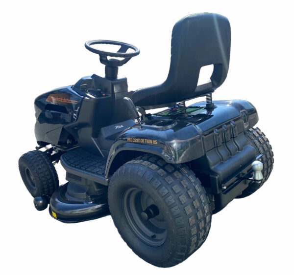BLACK EDITION Rasentraktor PRO 228/108 Twin HS mit Winterpaket 120 Plus - Image 12