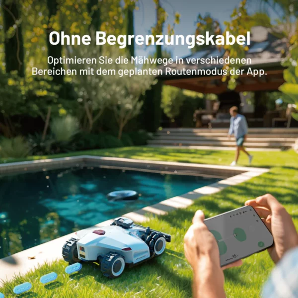 LUBA 2 AWD 1000: Mähroboter ohne Begrenzungskabel - Image 6