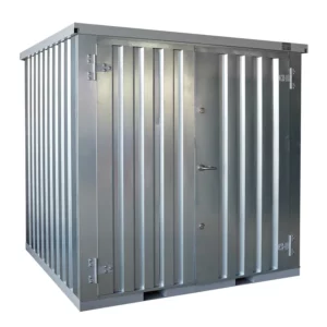 Lagercontainer 2×2 Meter Galvanisiert Doppeltür Kurze Seite