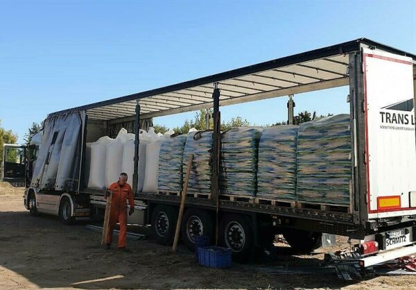 22 Paletten 67×15 (1005 kg) A1-Holzpellets, Bioenergie-LKW-Ladung