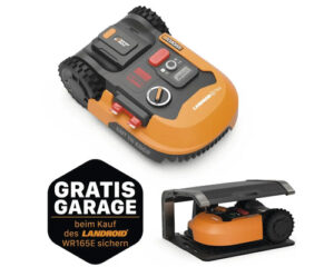 WORX 20V Akku-Mähroboter Landroid M500 Plus 18cm/500 m² mit App, IPX4 WR165E, inkl. Installationsmaterial