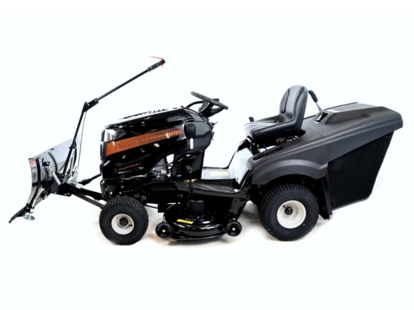 Rasentraktor 275/106 TWIN Hydrostat – Modell 2023 – Schneeschild 120 Plus ( Black Edition ) - Image 2