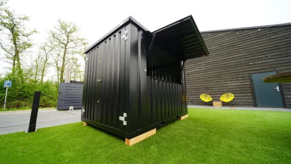 BARCONTAINER 3×2 XL METER SCHWARZ RAL 9005 - Image 5