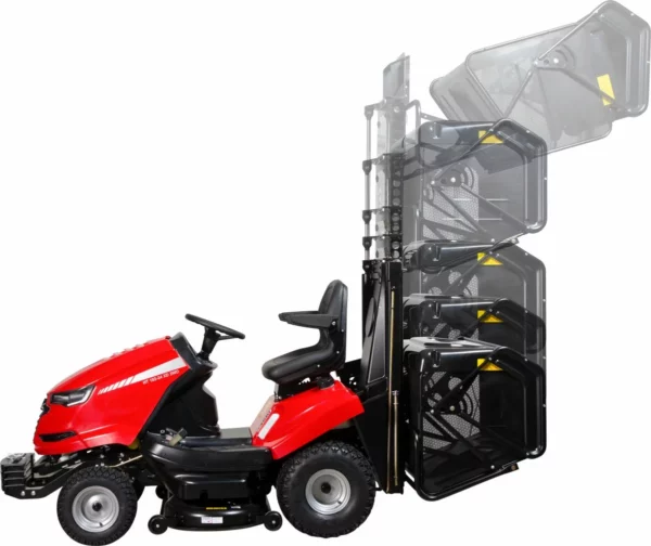 Herkules Rasentraktor HT102-24XD 4WD HD inkl. Hochentleerung - Image 4